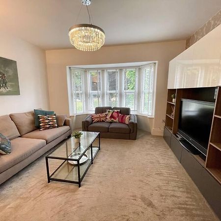 Modern 2 Bed Flat W Parking, Dog Friendly, Central Bournemouth Luaran gambar
